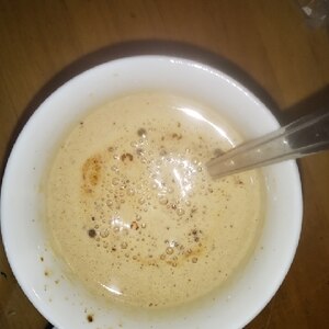 ノンカフェイン麦茶ラテ